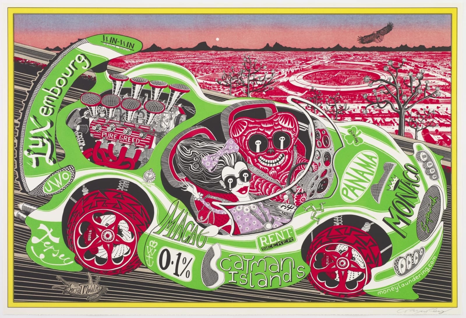 Grayson Perry Sponsored by You Etching for sale