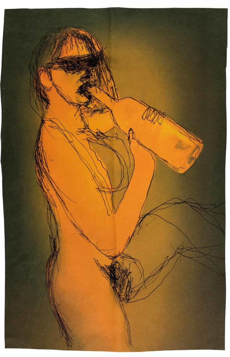 Shane MacGowan, Woman with Bottle (The Measure of my Dreams), circa 1999