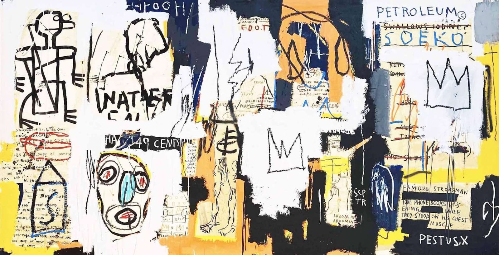Jean-Michel Basquiat, Phooey, 1982/2021