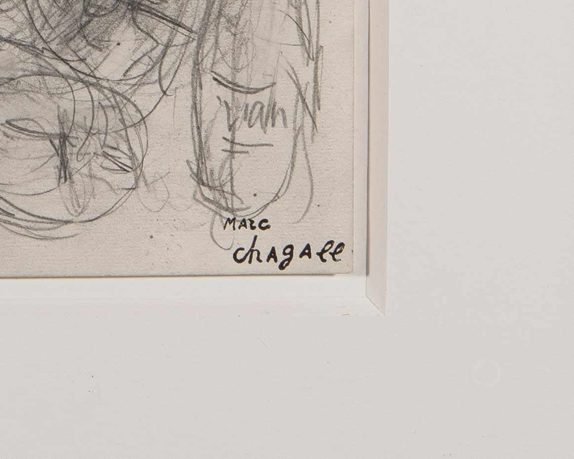 Marc Chagall, lnterieur avec grand bouquet et deux perruches, c.1978-80