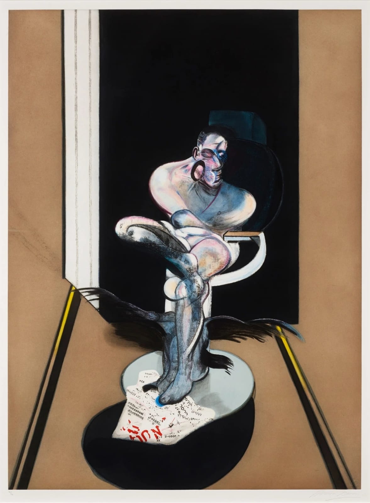 Francis Bacon, after Seated Figure (1977), 1992