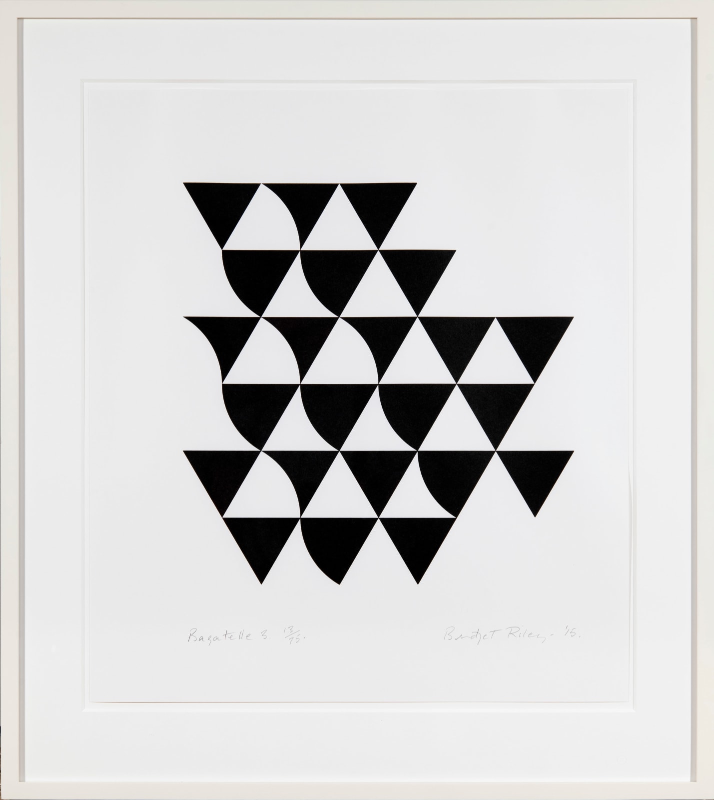 Bridget Riley, Bagatelle 3, 2015
