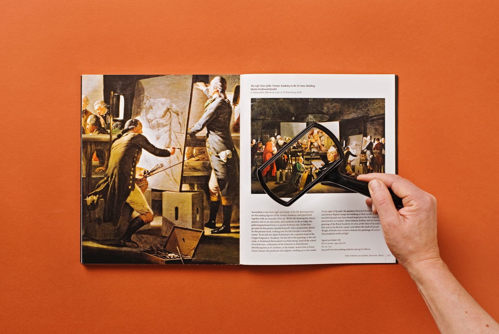 Matts Leiderstam, After Image (The Life Class of the Vienna Academy in the St Anne Building), 2012