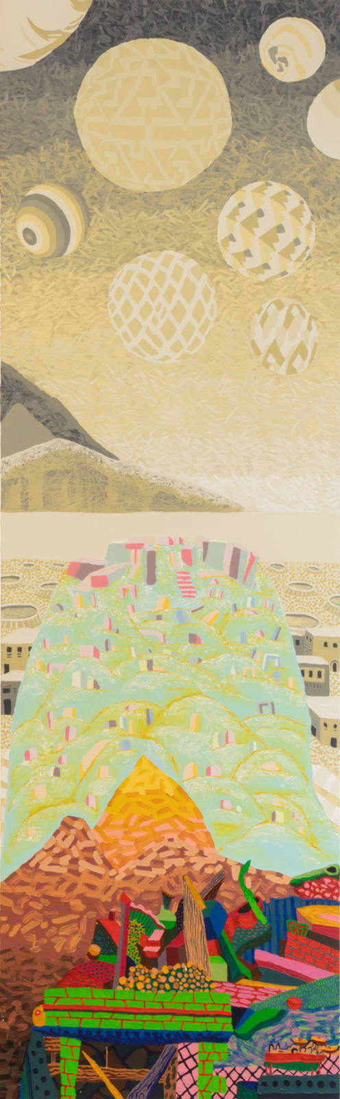 Mark Frygell, Piles and Rubble, 2024