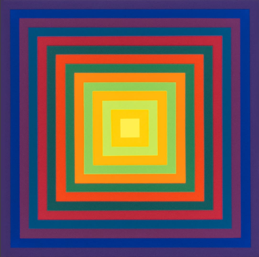 Julio Le Parc, Série 15 No.1 Carré, 2022