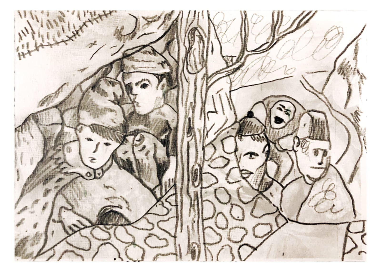 Soldiers Hiding