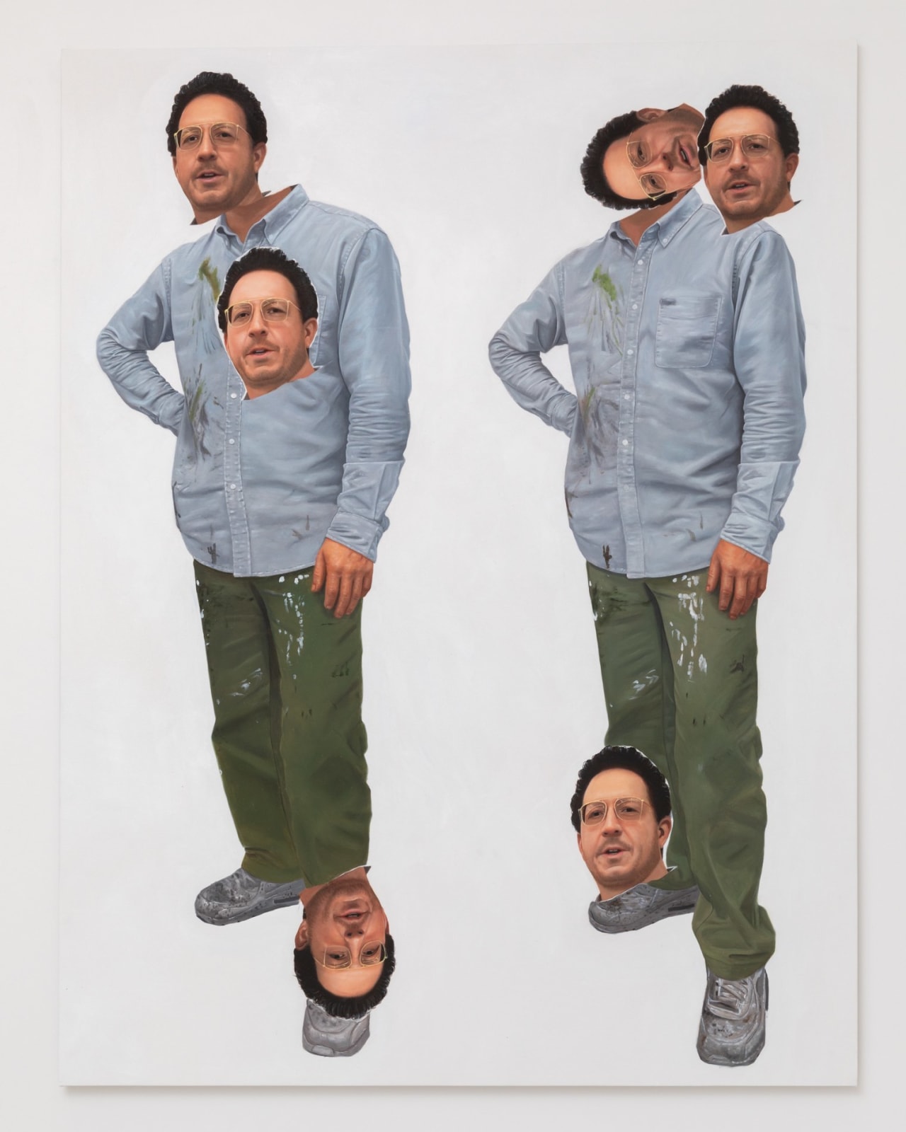 Tony Matelli, Displacement Map 2, 2023