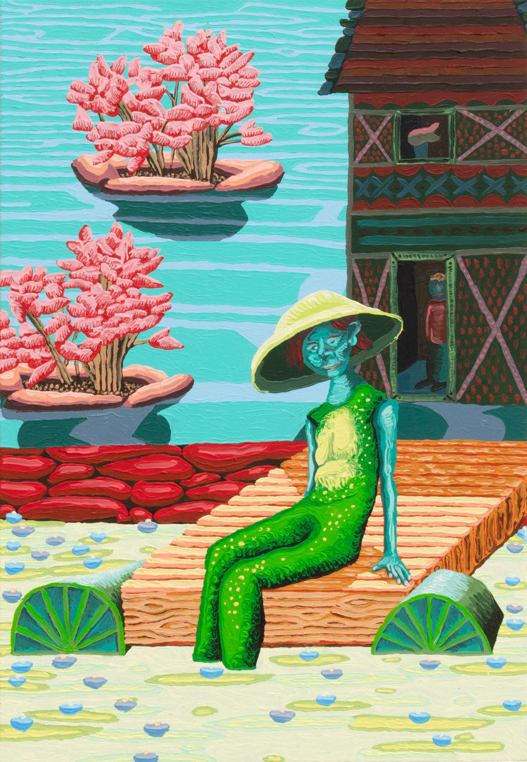 Mark Frygell, Time on the Jetty, 2024