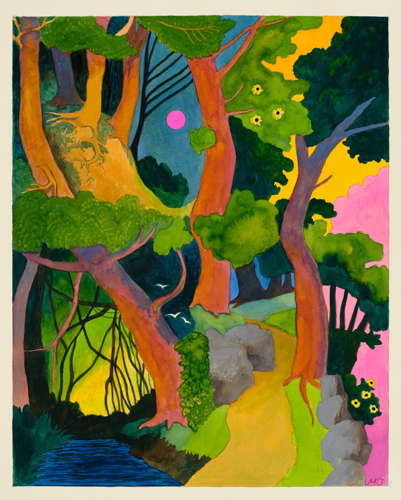 Martin Jacobson, Pink Moon, 2023