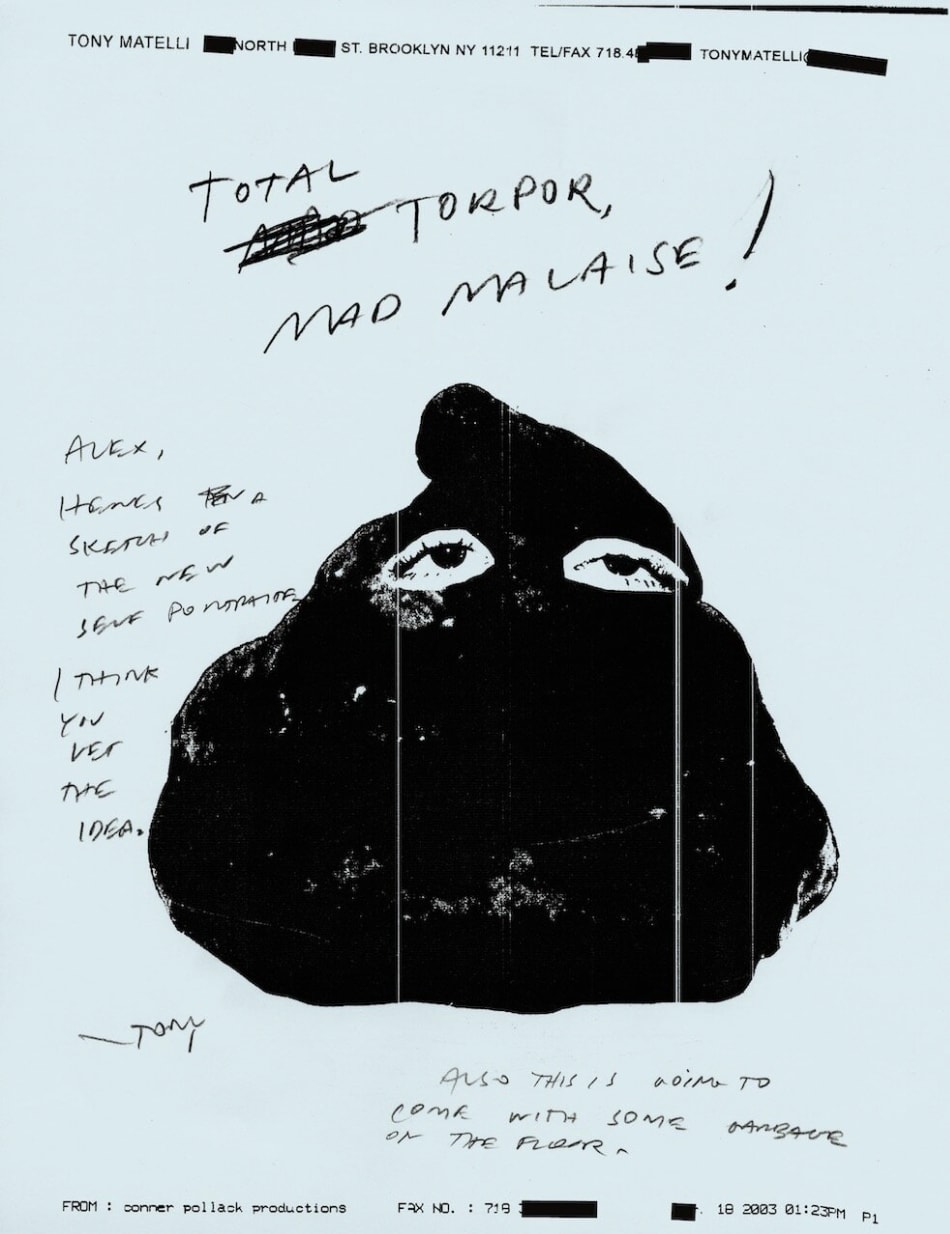 Tony Matelli, Ciléne, Total Torpor, Mad Malaise (diptych), 2000-2003