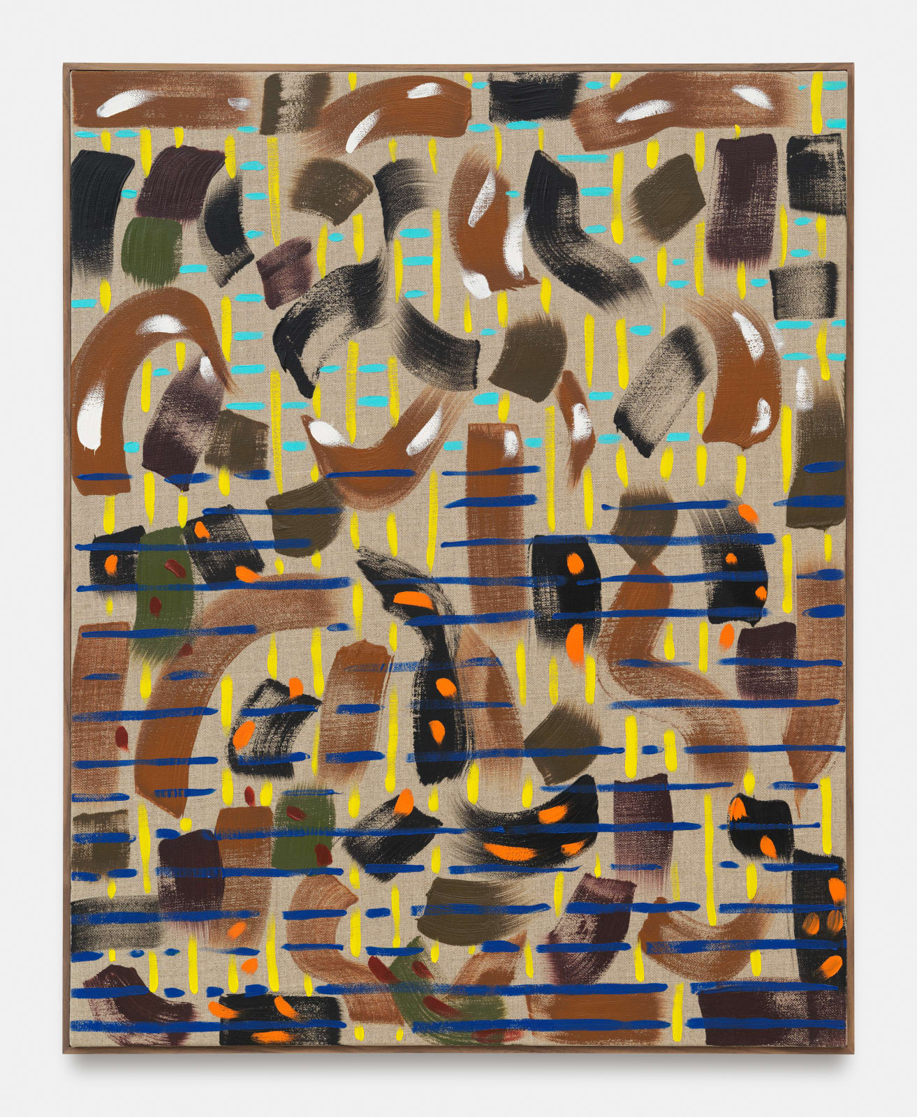 Elisabeth Frieberg, Brown, Blue, Landscape, Indian Ocean, 2019