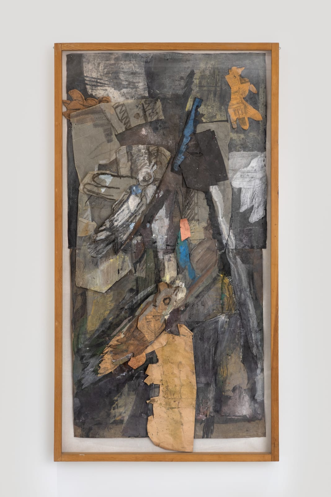 Siri Derkert, Uccelli e figura humana, ca 1962