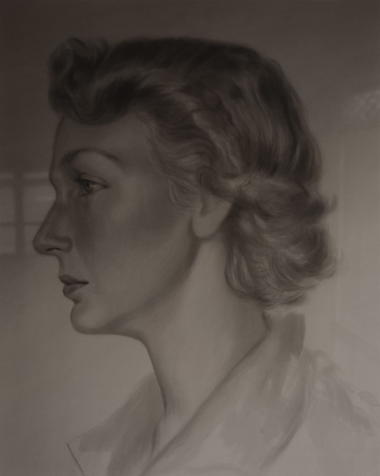 Gunnel Wåhlstrand, The Hanging Portrait, 2023