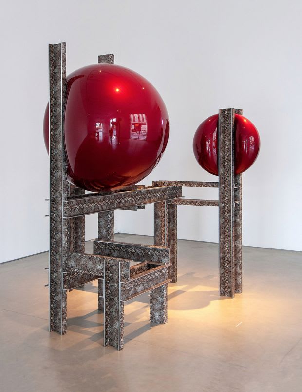 Siobhán Hapaska, Snake and Apple, 2018