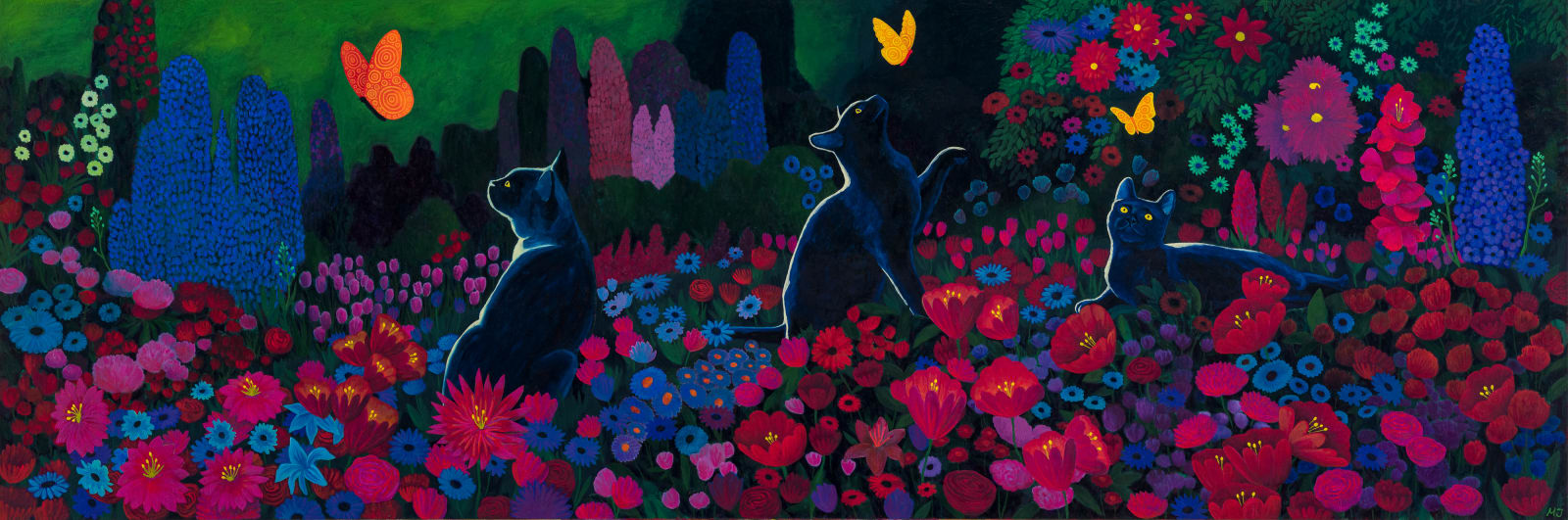 Martin Jacobson, Allegoriska katter / Allegorical Cats, 2020