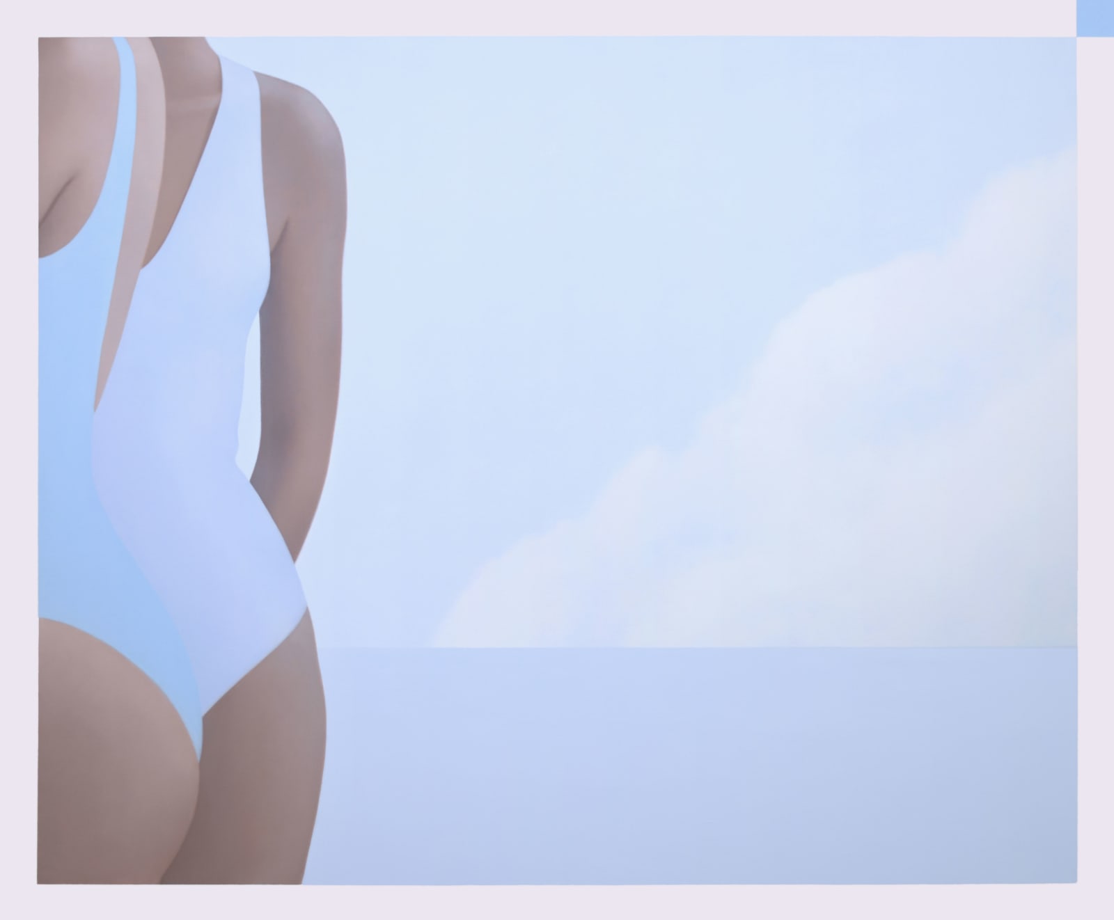 Ridley Howard, Blue Bathing Suits and Cloud, 2020