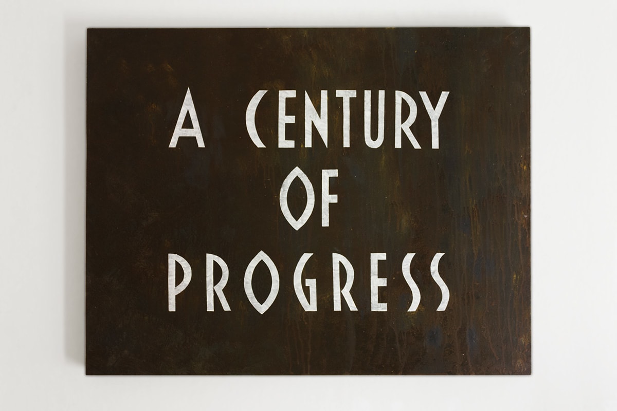 Tobias Bernstrup, A Century of Progress, 2020