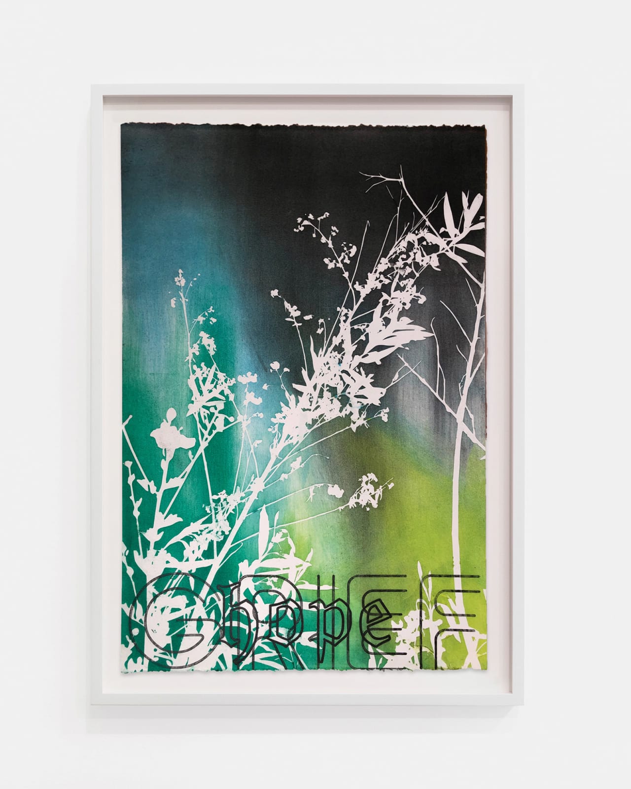 Andrea Bowers, Eco Grief Drawing 1, 2021