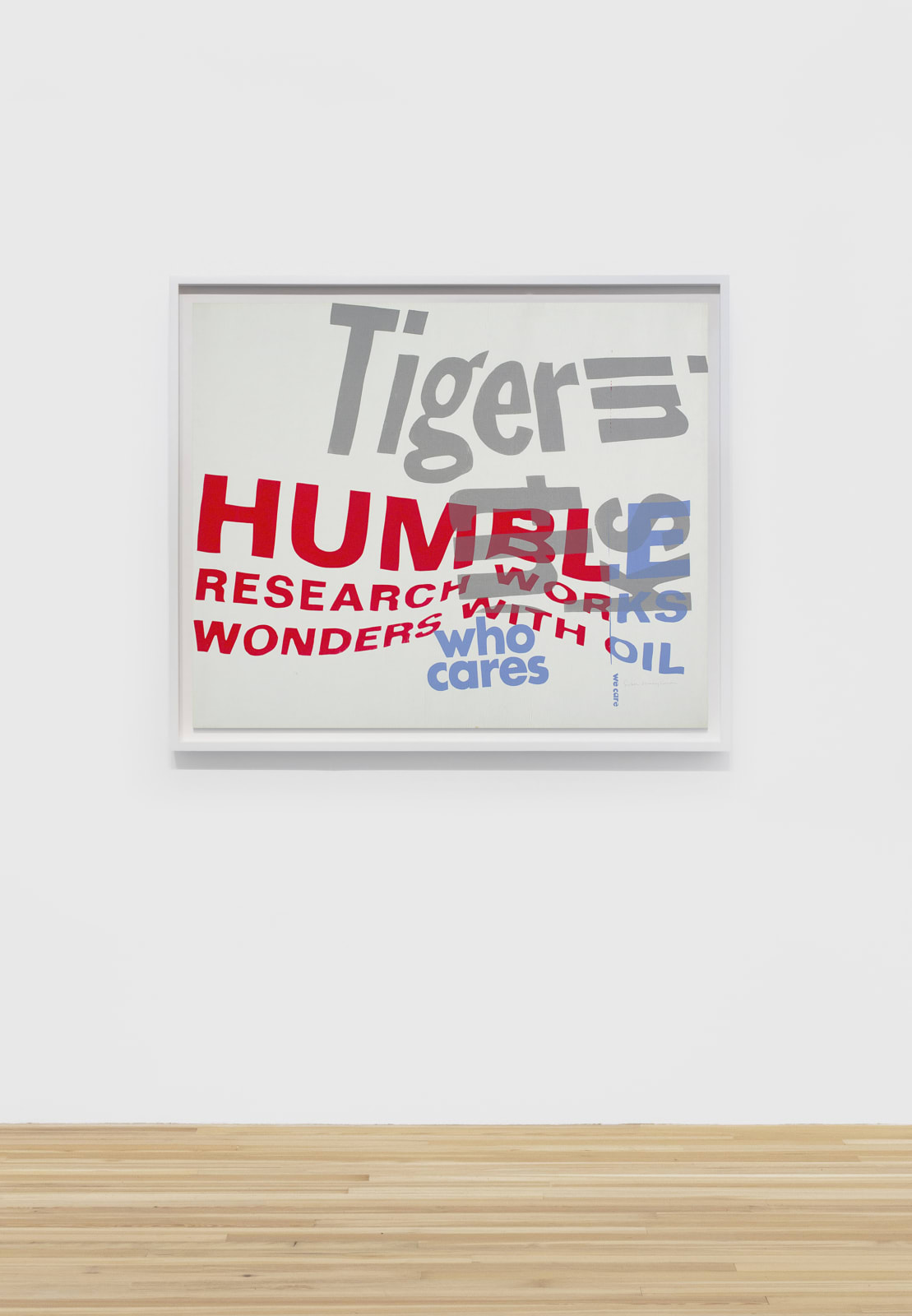 Corita Kent, we care, 1966