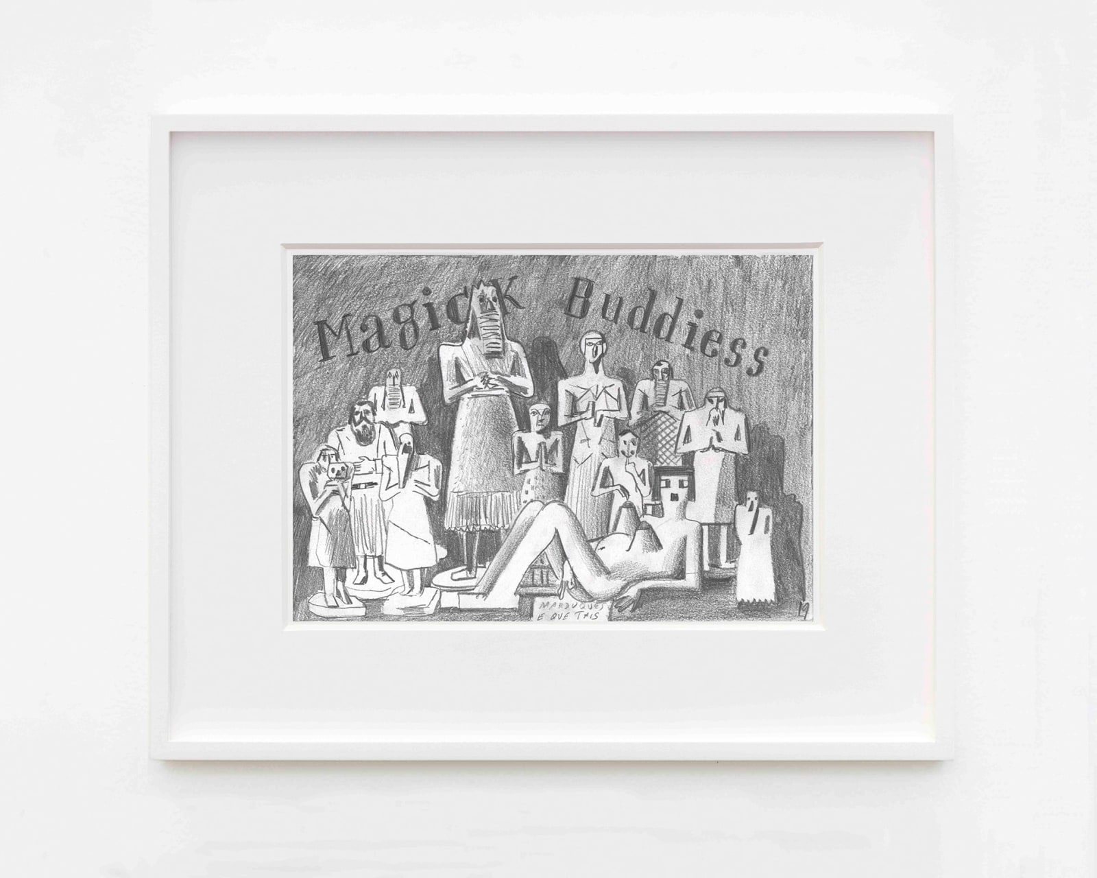Gonçalo Pena, Untitled (Magick Buddiess, marduks and akin), 2019