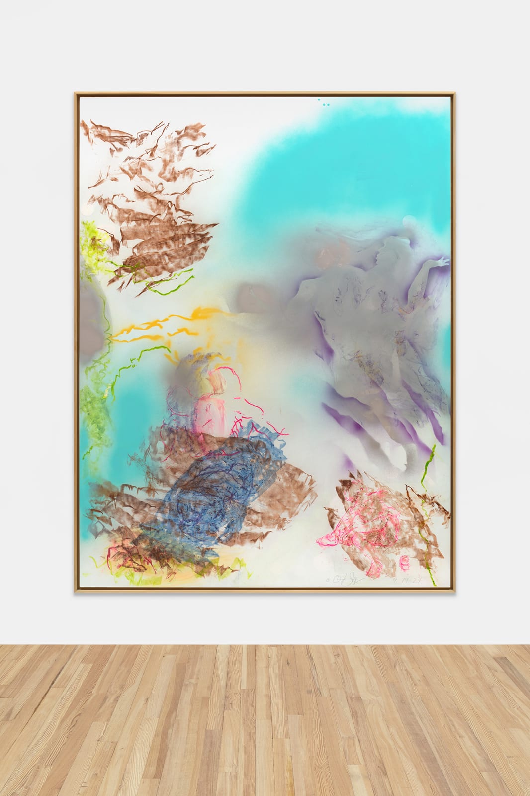 Oliver Lee Jackson, Painting No. 3, 2021 (9.19.21), 2022