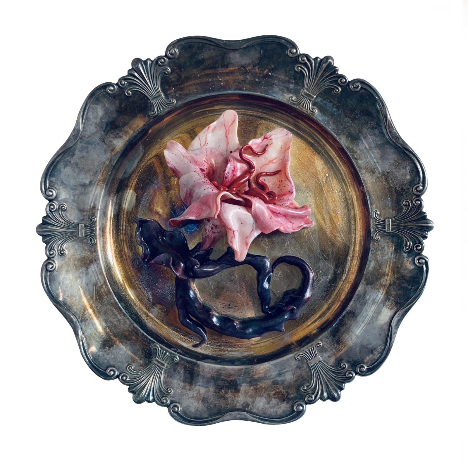 Ирина Дрозд, The Flower of goodness (carnivorous lily) | Цветок добра (Хищная лилия), 2017