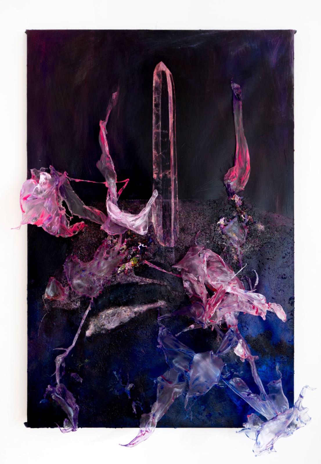 Aljoscha, Painting #09 frompurple series, 2018