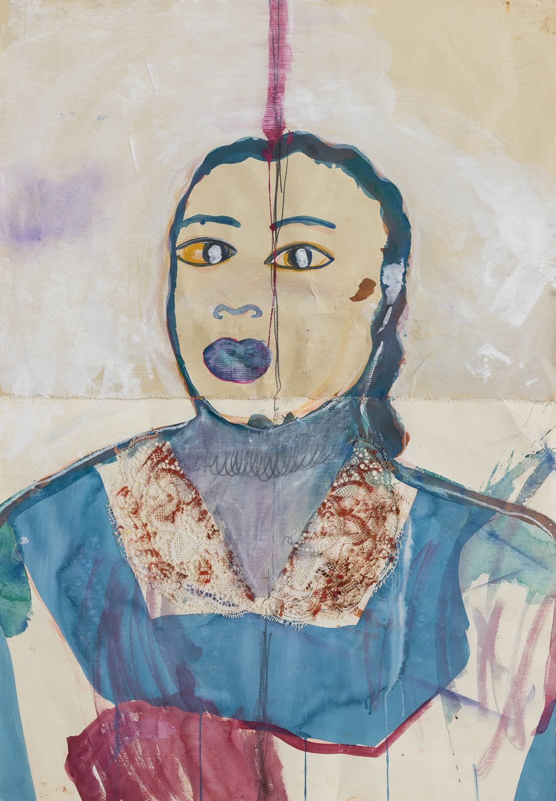 Atsoupé, Portrait d'une femme assise, 2024