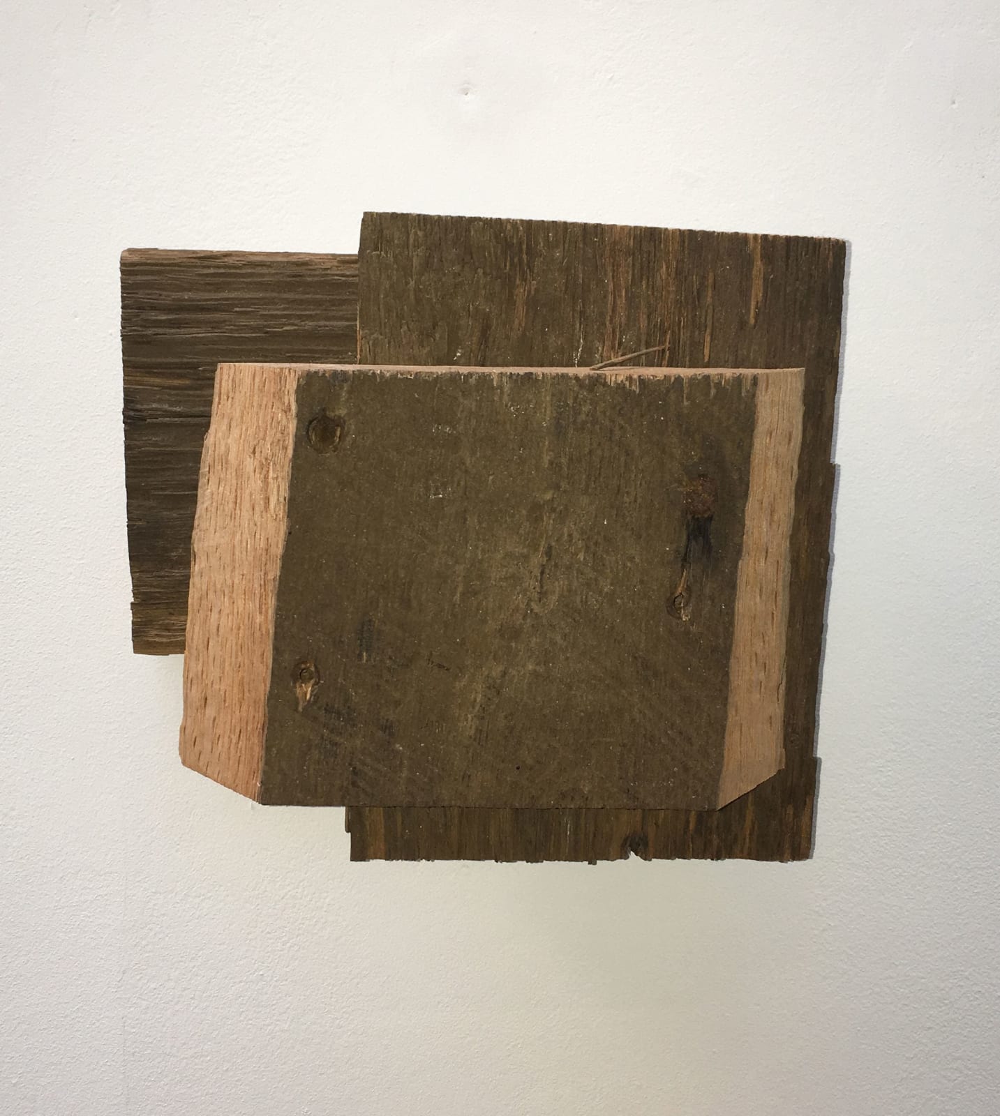 Richard NONAS, Untitled (wood wall piece), 2009