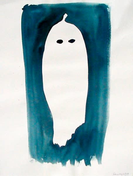 Fabrice Hybert, Sans Titre (Fantôme), 1999 **
