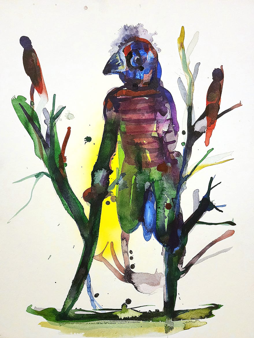 Yassine Balbzioui, Sans titre, 2023