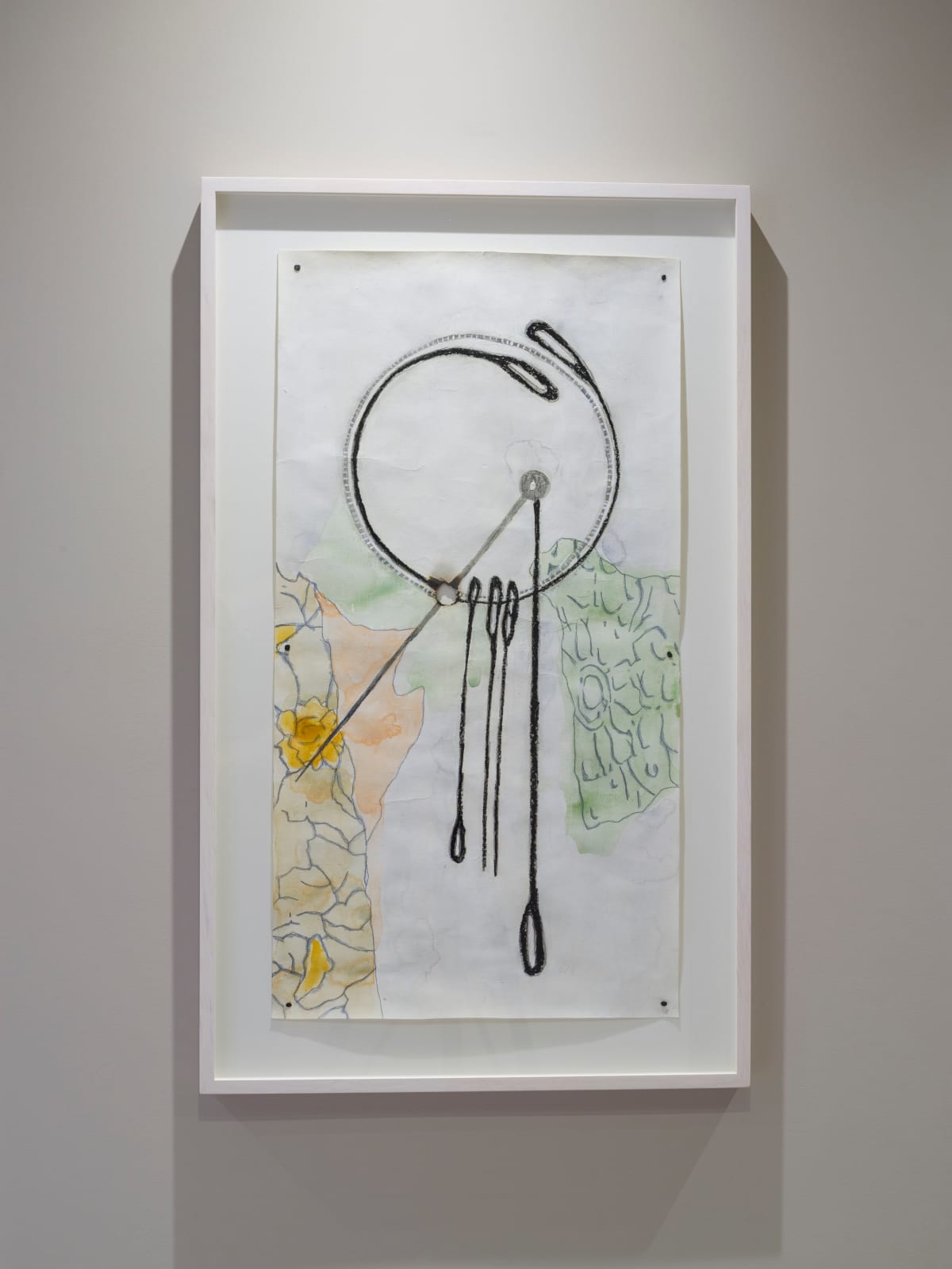 Pauline Rose Dumas, Objets Trouvés - Trousseaux - Dessin #1, 2023