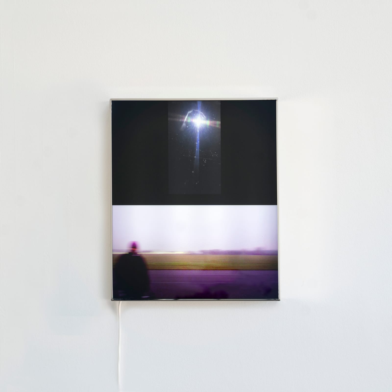 Antoine Ronin, Veilleuse N° 23 inox , 2022