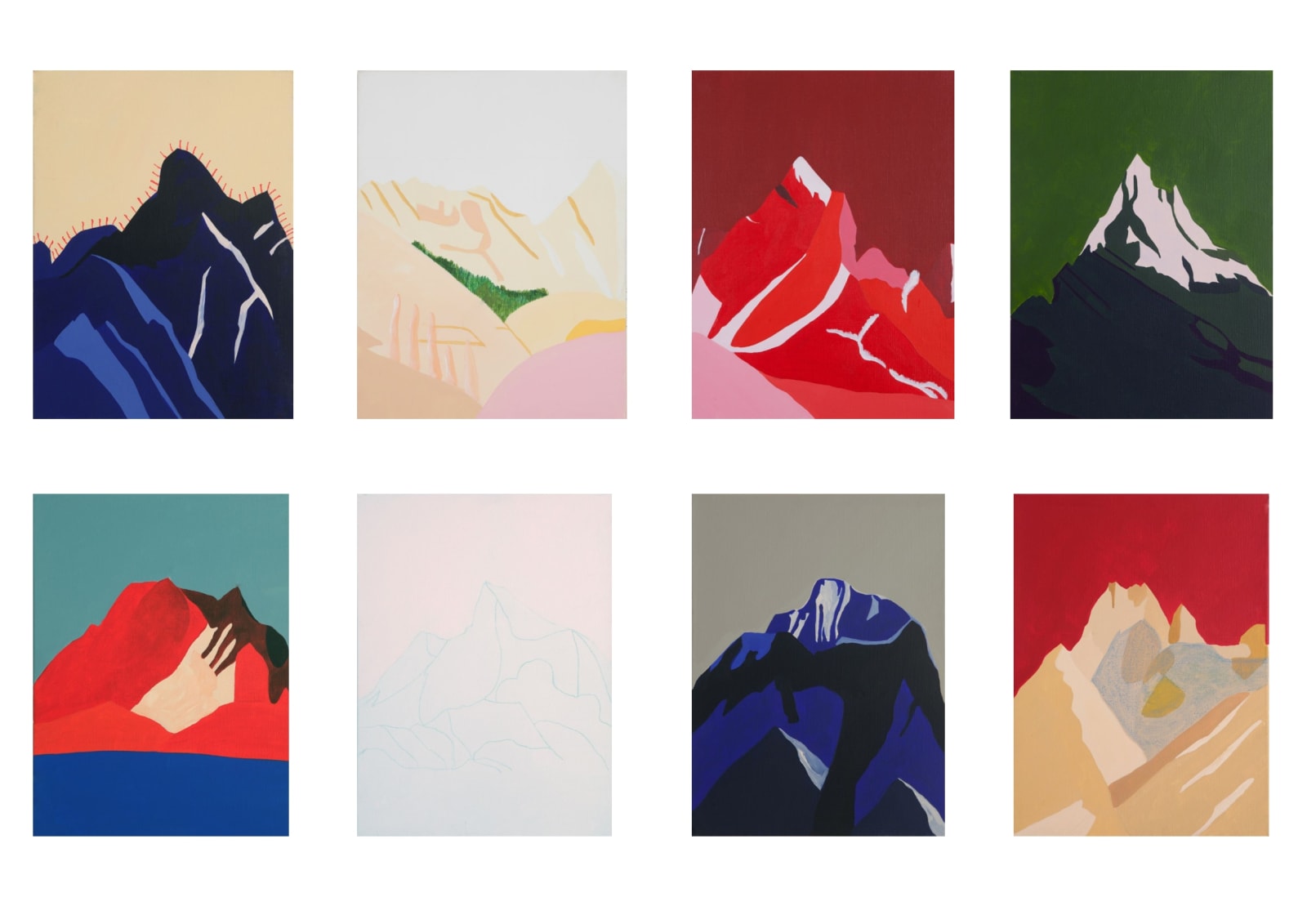Park Chae Dalle, Mountains, 2016