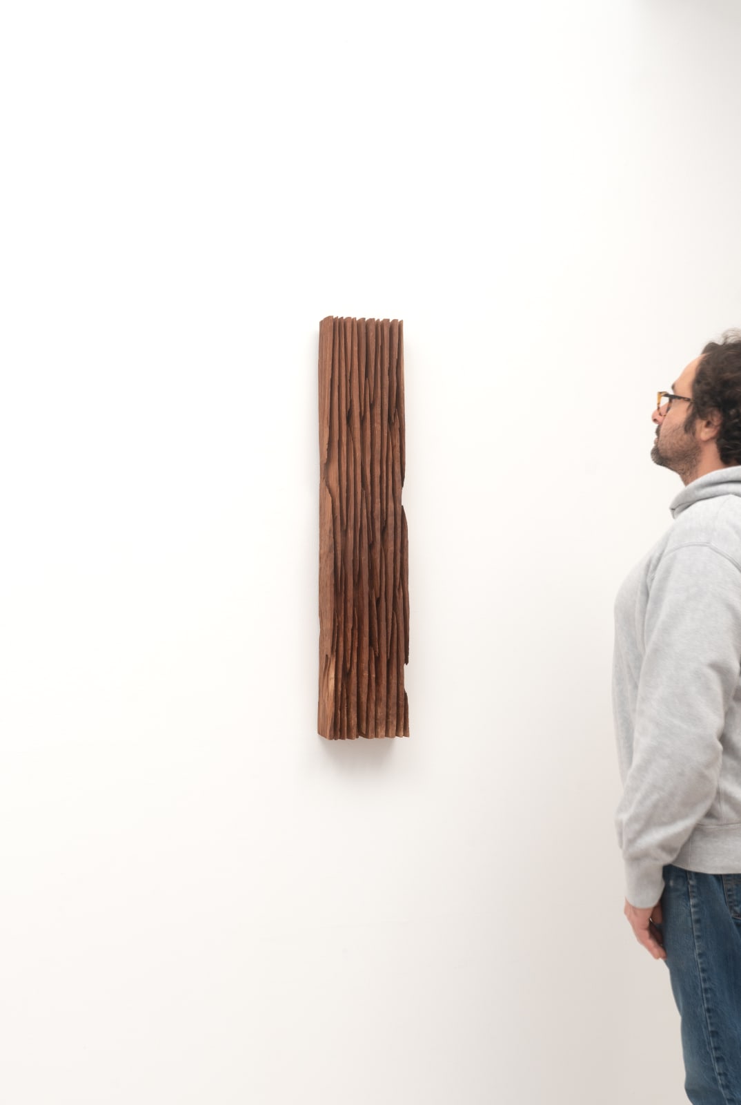 David Nash, Wall Sheave, 2023
