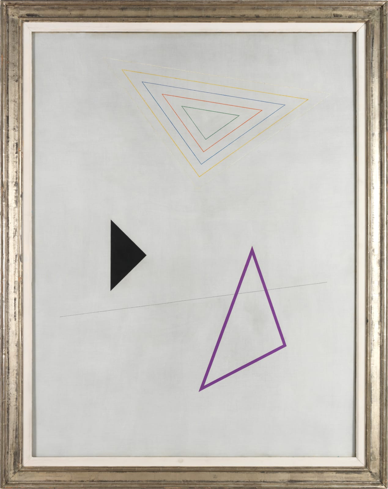 Friedrich Vordemberge-Gildewart, Composition No. 129 (mit Silber Rahmen), 1941