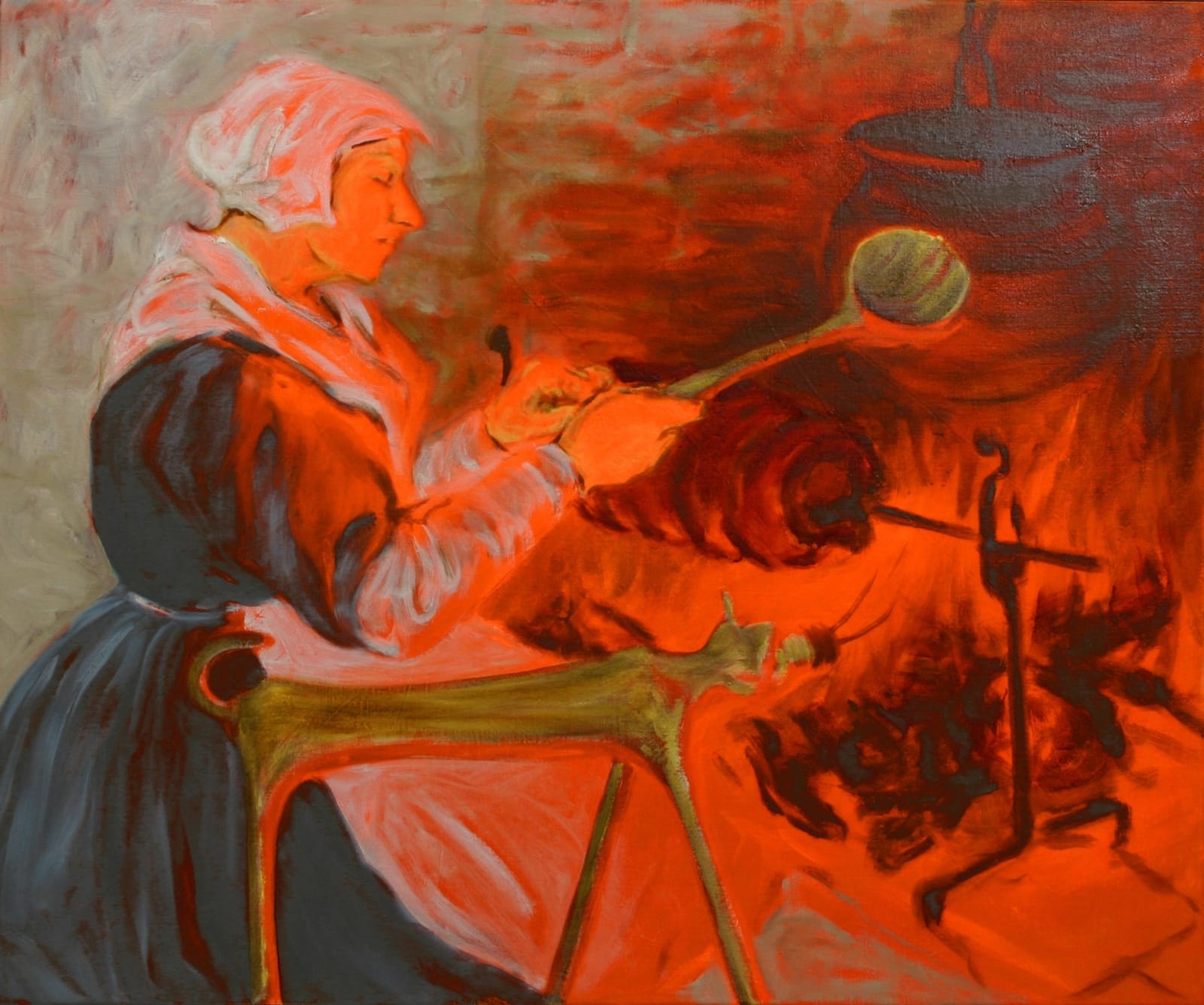 Sigrid Holmwood, Toasting Dog, 2009