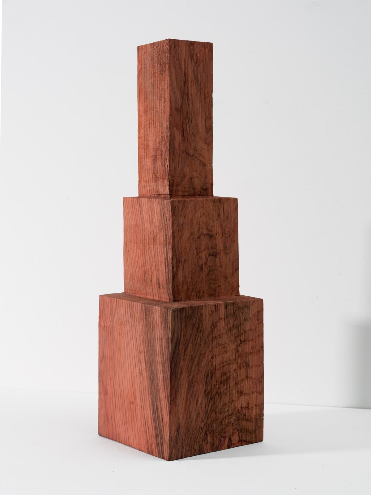 David Nash, Three Stack, 2023