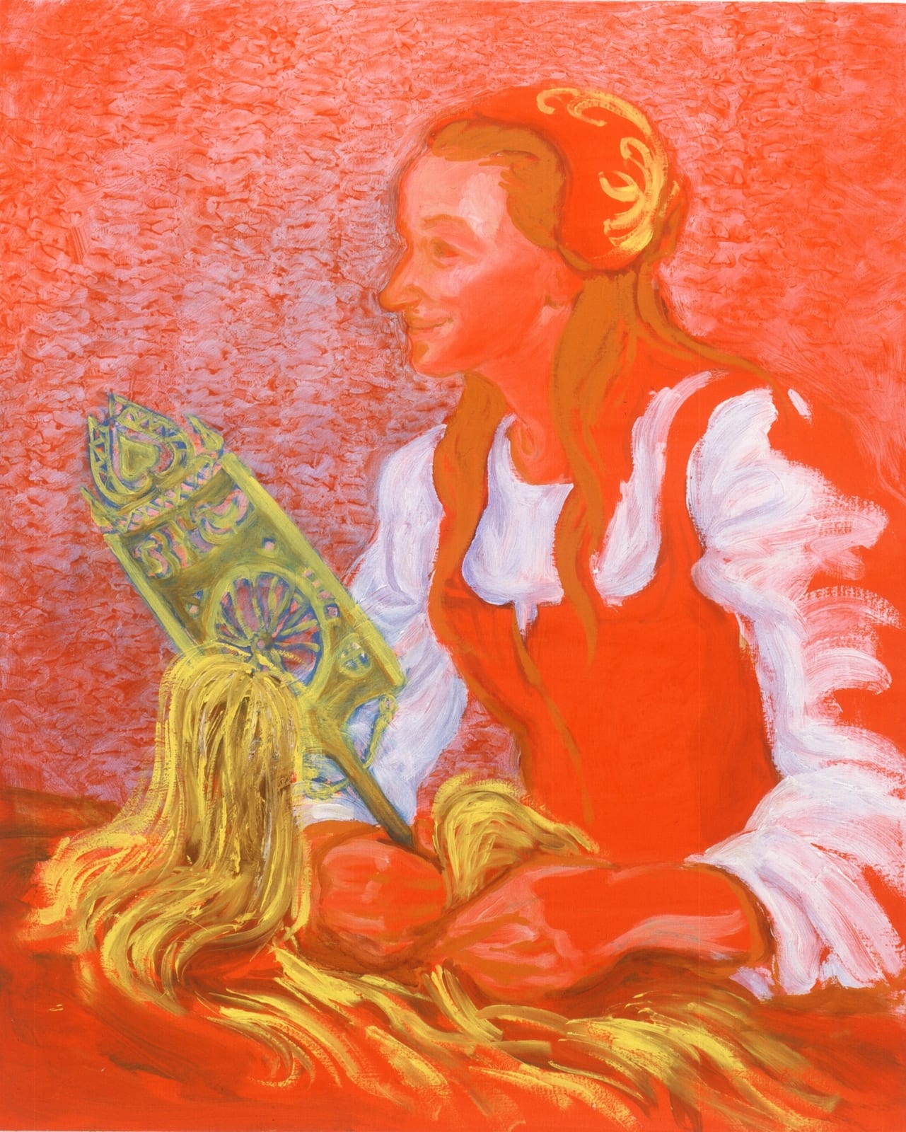 Sigrid Holmwood, Girl with a Distaff (Betrothal), 2007