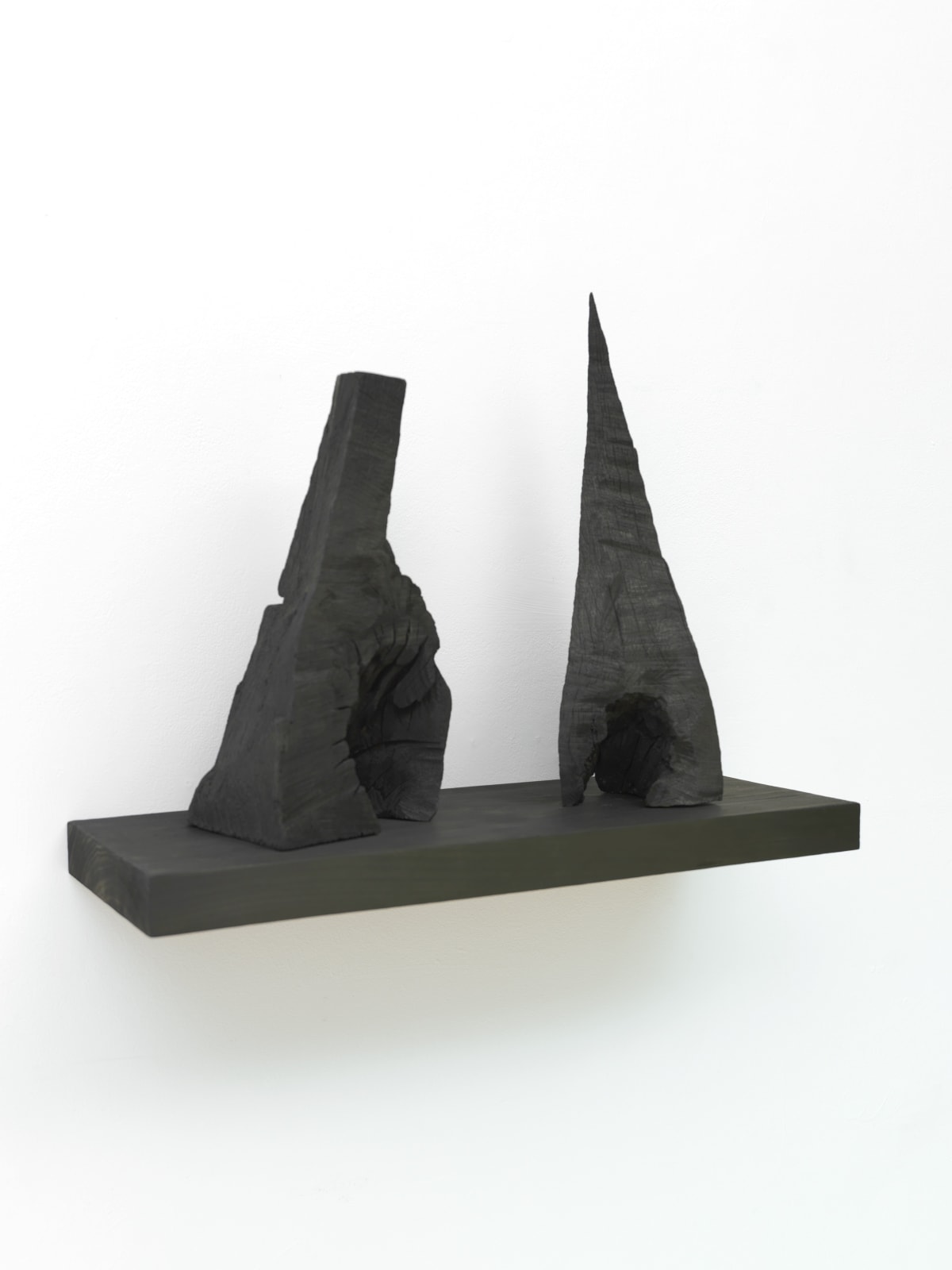 David Nash, Two Caves, 2020