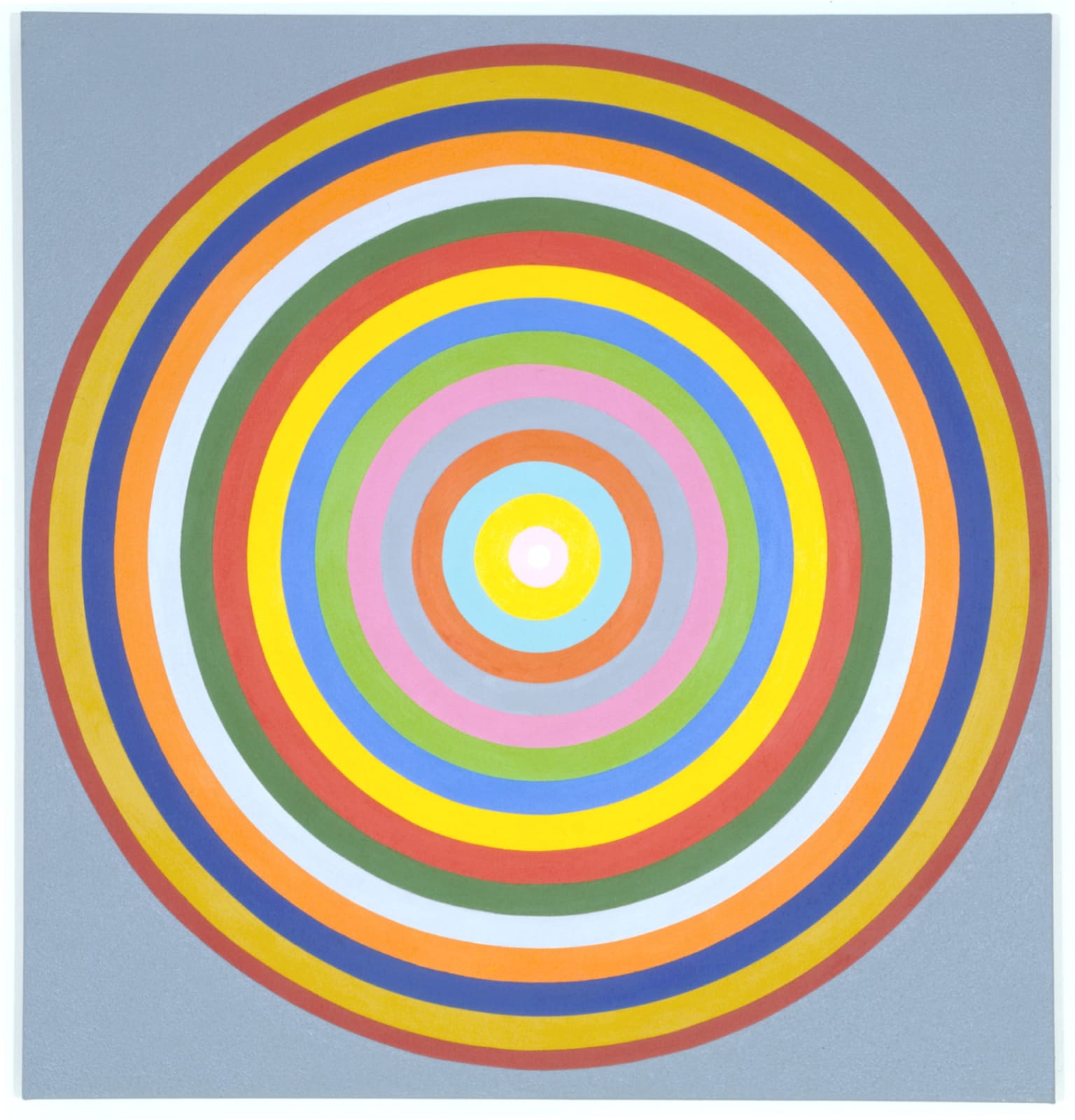 Peter Kalkhof, Colour Concentric Circles, 2000