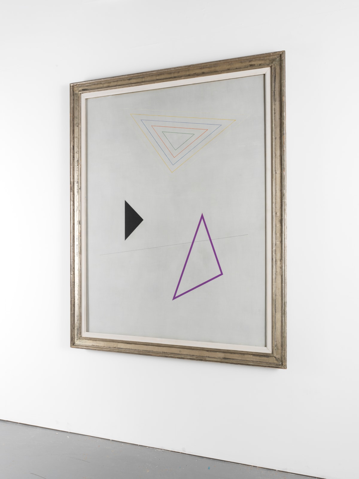Friedrich Vordemberge-Gildewart, Composition No. 129 (mit Silber Rahmen), 1941