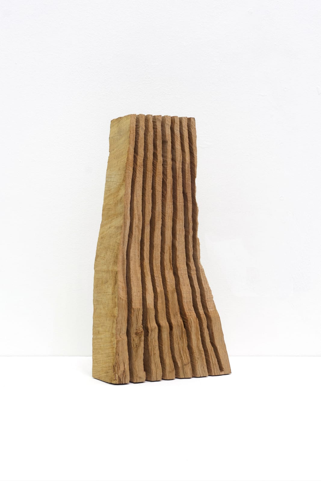 David Nash, Cut Through Oak, 2021