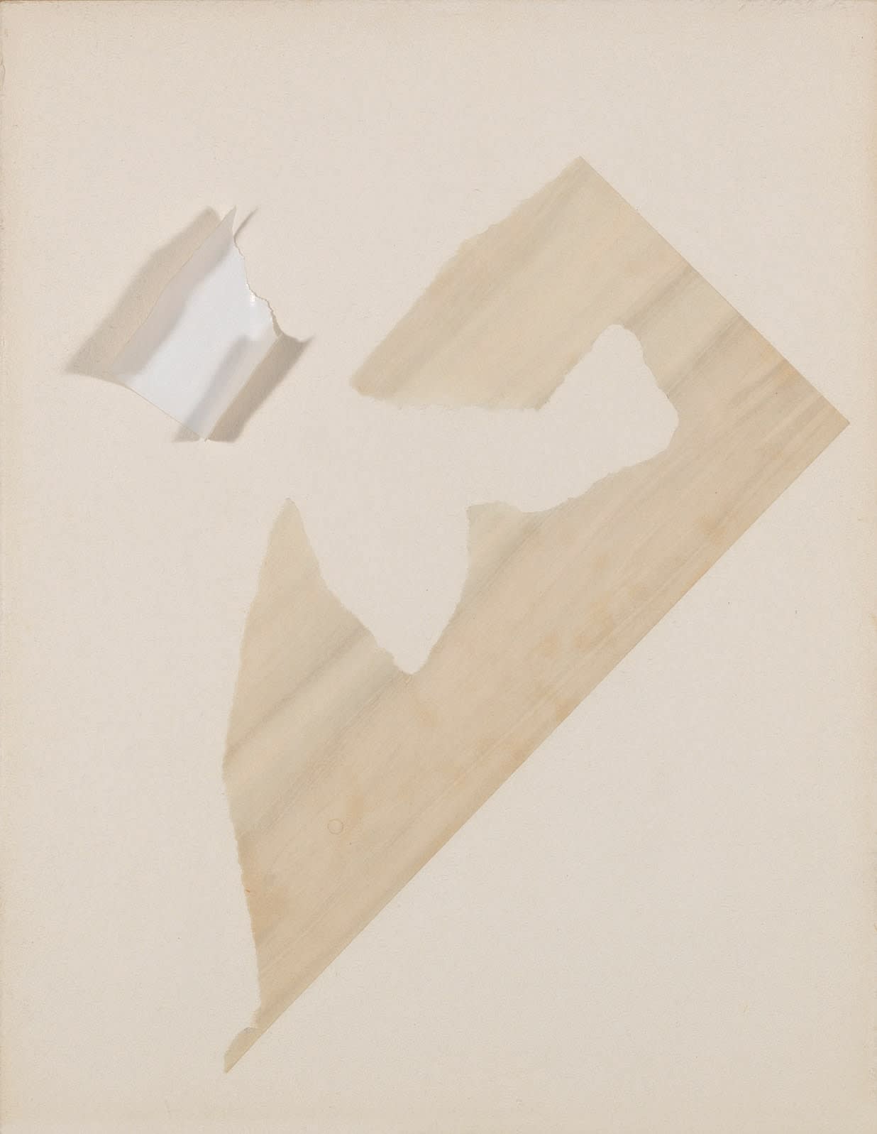 Friedrich Vordemberge-Gildewart, Weiss in Weiss (C10), 1947