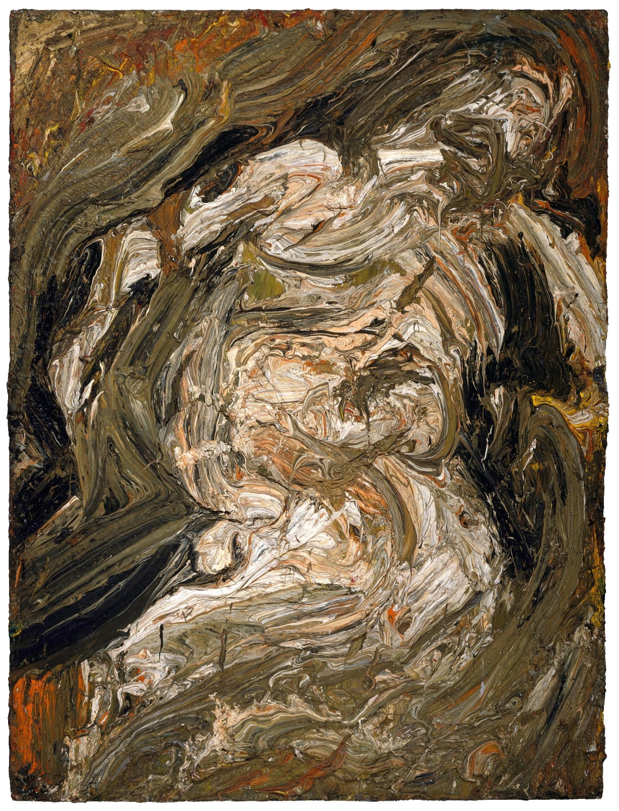 Leon Kossoff, Seated Nude No.1, 1963
