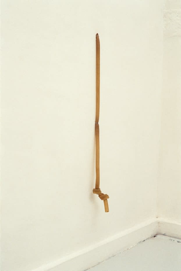 Lucia Nogueira, Untitled (ex-Flecha, rubber knot)