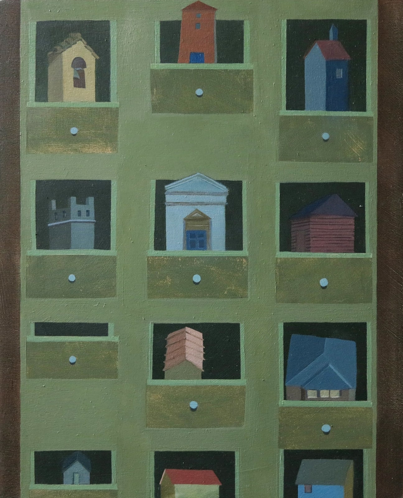 Nina Silverberg, Drawers II, 2024