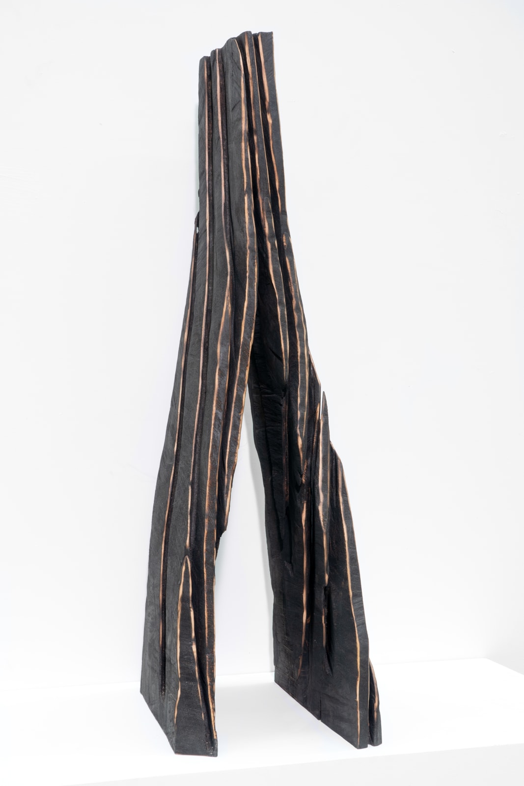David Nash, Striped Arch, 2022