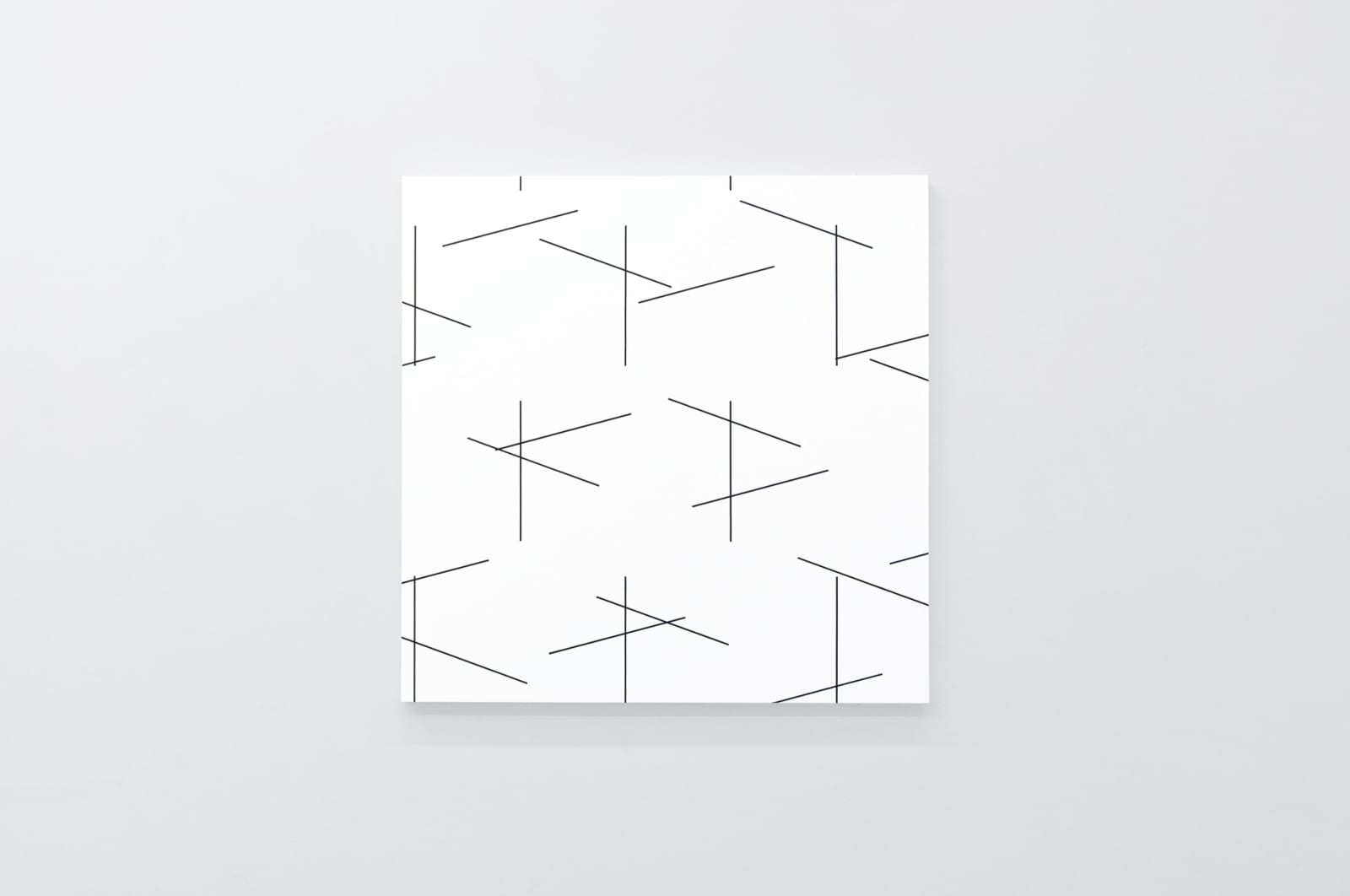 François Morellet, 3D concertant 15º, 90º, 20º, 2014