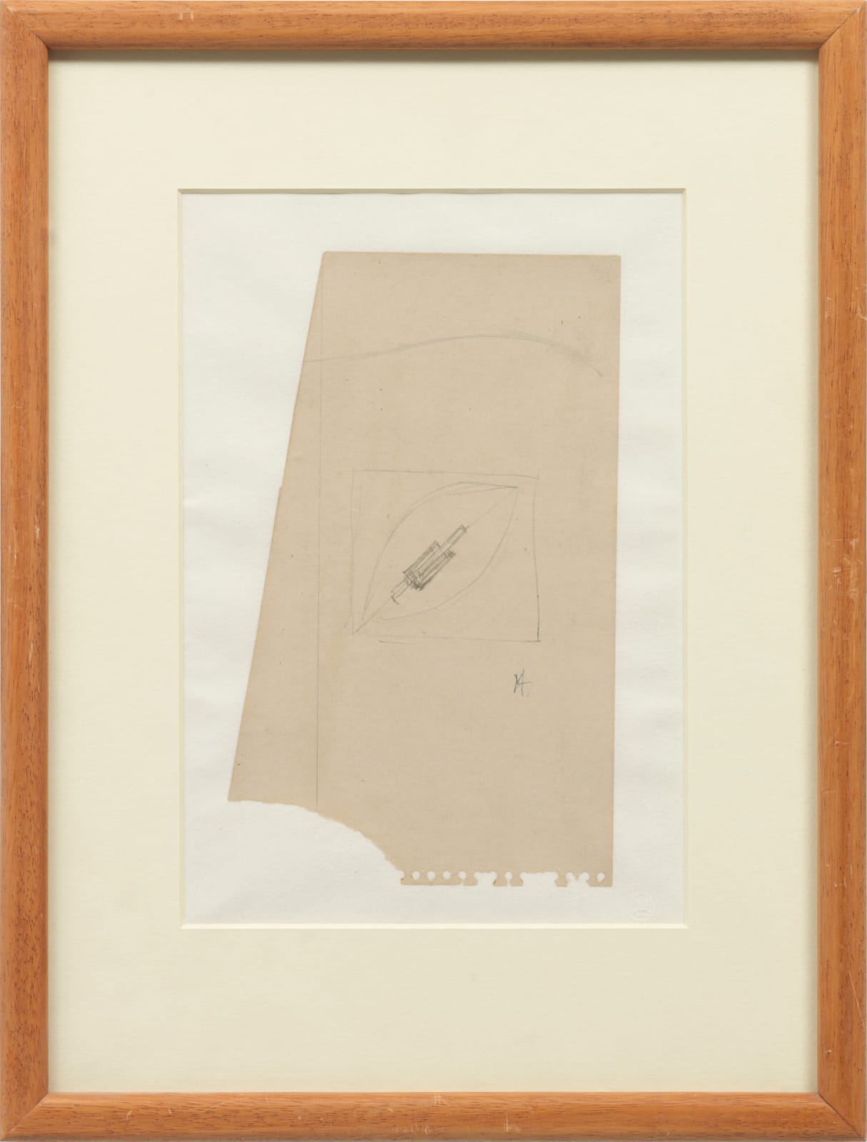 Naum Gabo, Study for Construction on a Line (D94), c. 1937